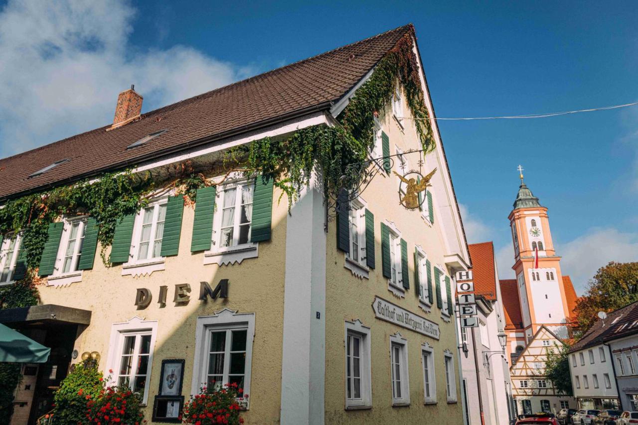 Gasthof Diem Hotel Krumbach Buitenkant foto